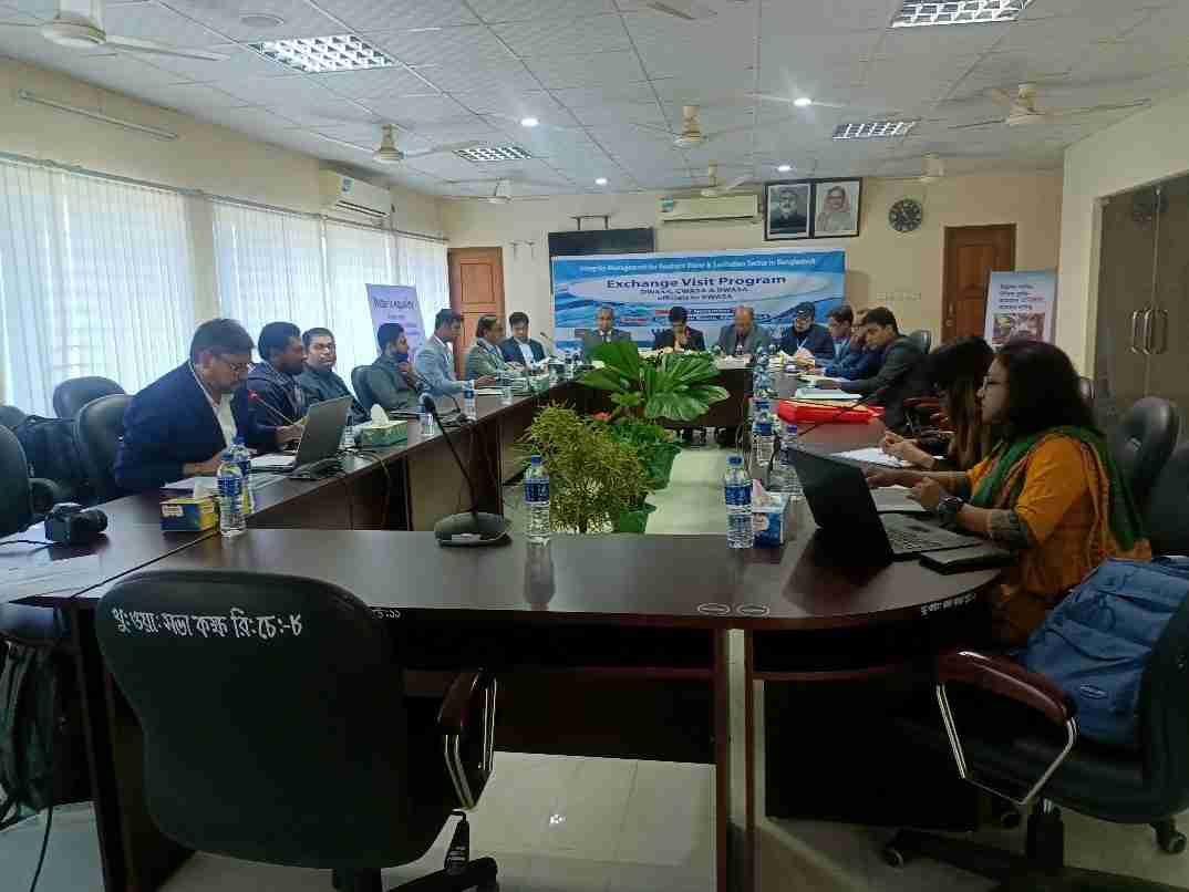 Exchange Visit of CWASA, RWASA and DWASA to KWASA: