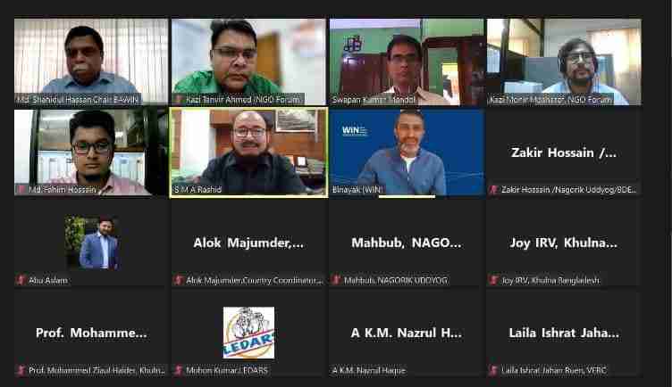 A virtual BAWIN meeting has been organized today with the active participation of the members