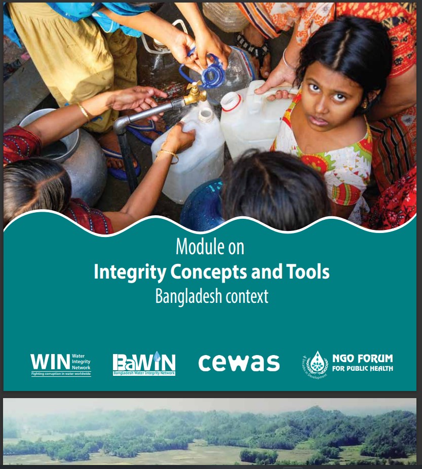 Cover of Module on Integrity Concepts and Tools: Bangladesh context (English)